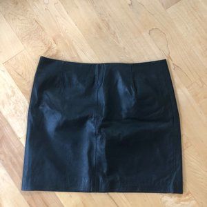 High Waisted Leather BB Dakota Skirt Size 4